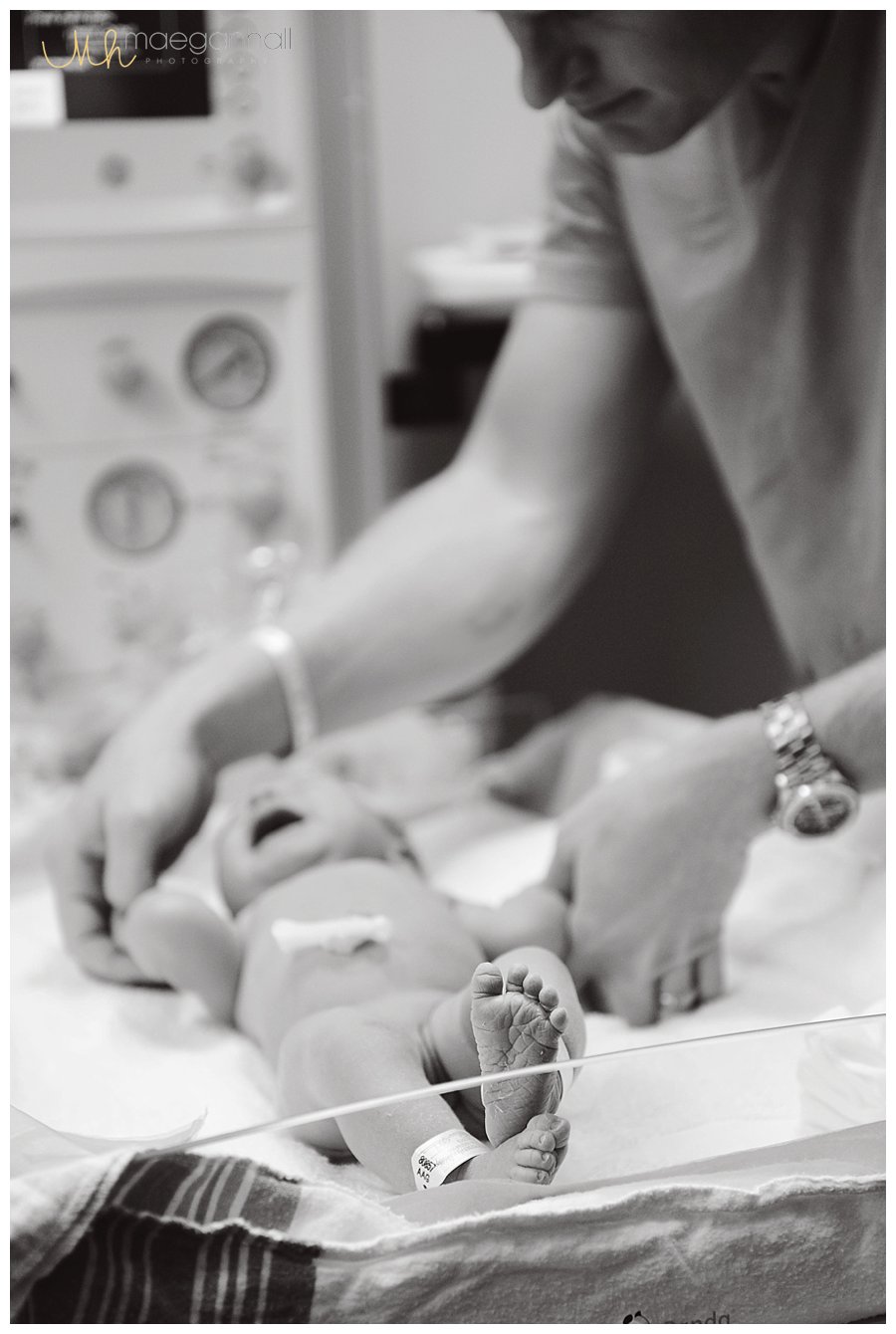 Baby Reflexology I Atlanta Birth Photographer Maegan Hall Photography