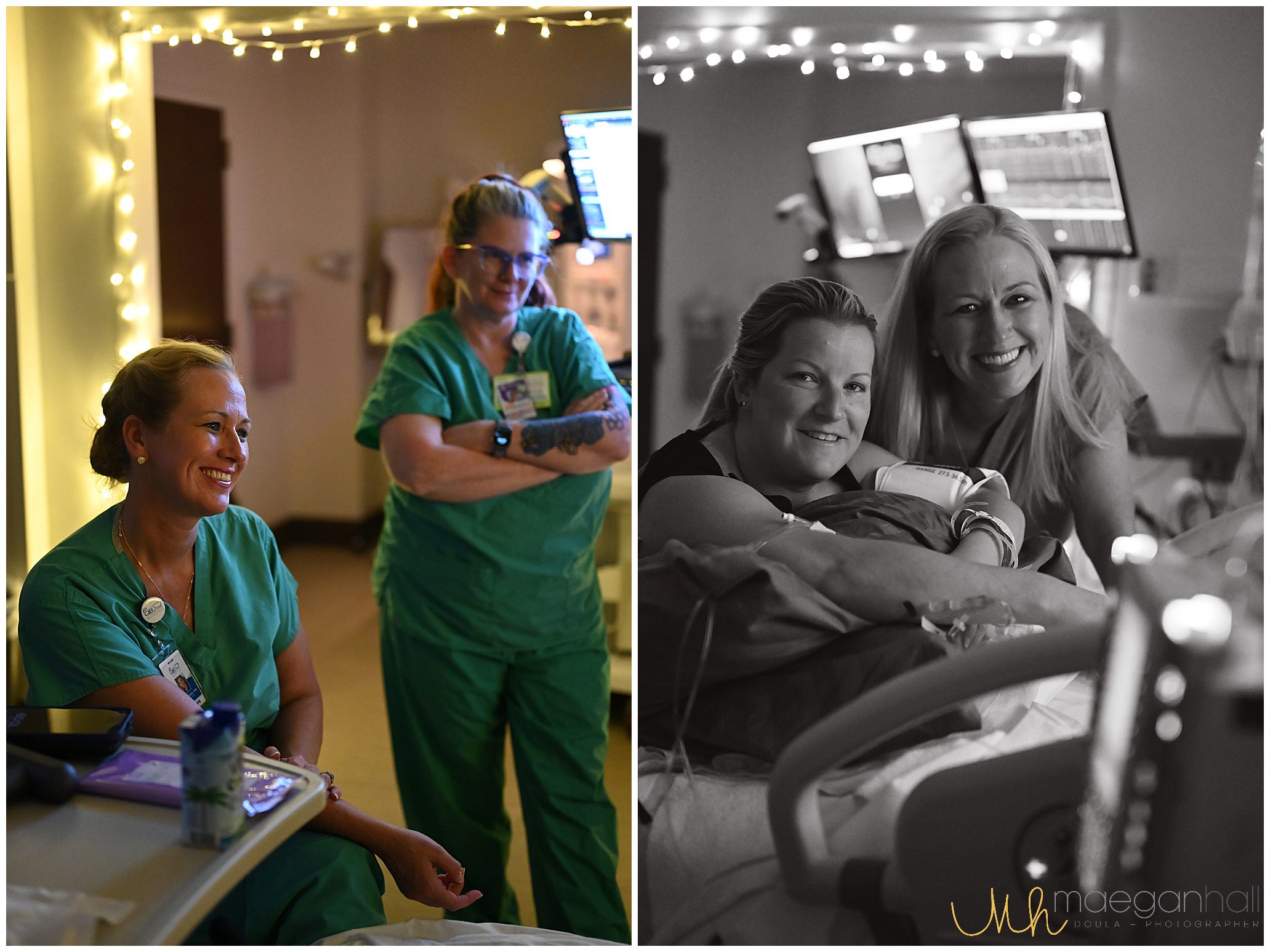 Supportive hospital staff of North Fulton. OB2ME midwifery